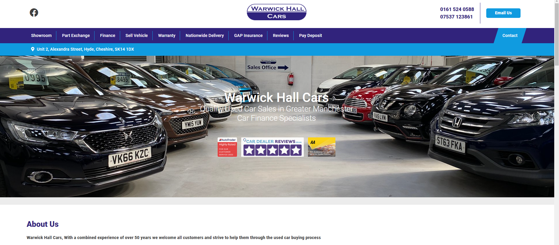 WARWICK HALL CARS  Review